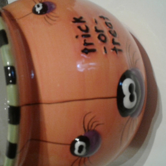 Ceramic Candy Jar Spider Decor Jar FINAL SALE ITEM - Picture 5 of 5